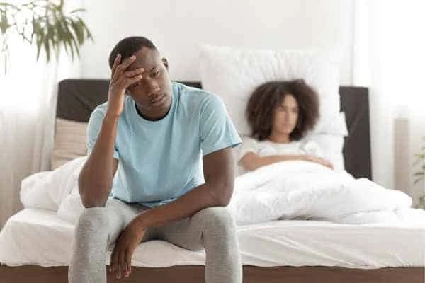 Man upset about ED symptoms Broxbourne
