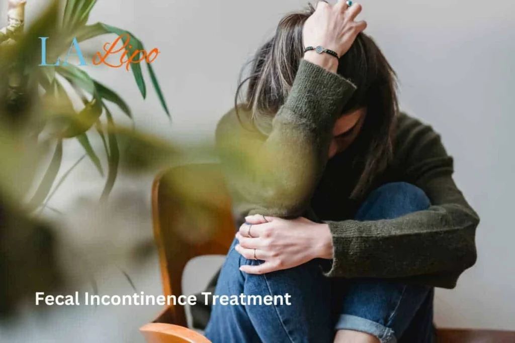 woman worried about fecal incontinence diet Broxbourne