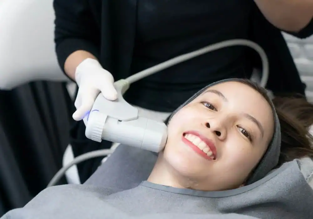 HIFU treatment Broxbourne in progress