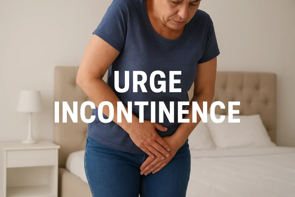 how to manage urge incontinence Broxbourne symptoms