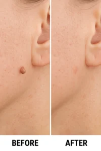 Skin tags removal Broxbourne before and after