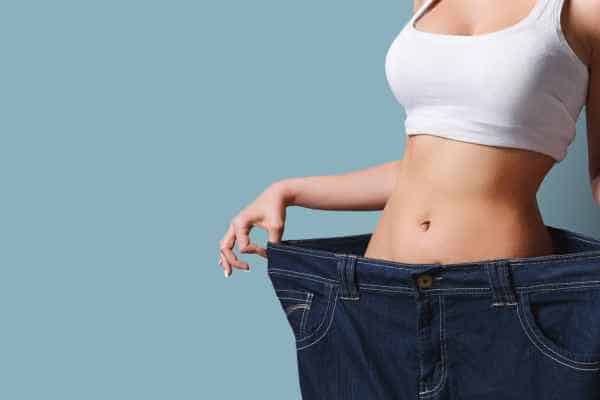 woman after fat reduction treatment Broxbourne